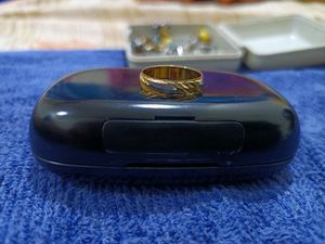 Combo Rings...One Gram Gold Ring And One Gold Metal Ring
