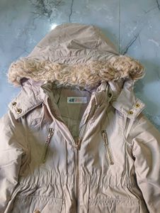 HandM Cute Beige Winter Coat