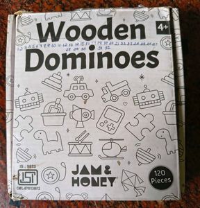 Wooden Dominoes - 120 Pieces