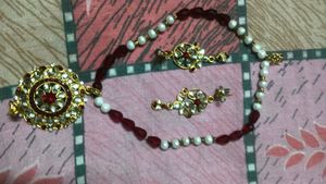 Exquisite Beaded Necklace &amp; Earring Set