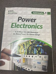 Power Electronics B.Tech Book