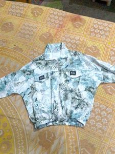 Floral Print Bomber Jacket