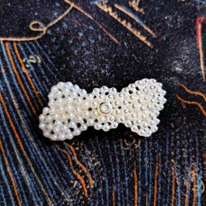 Stylish Pearl &amp; Rhinestone Hair Clips Set