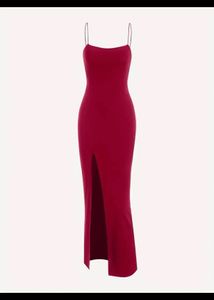 Stunning Red Bodycon Maxi Dress