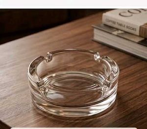 Crystal Ashtray with Cigar
