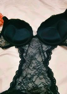 Black Lace sexy net body suit 🔥