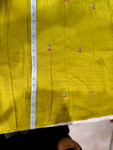 Beautiful Yellow Kurta with Embellishments