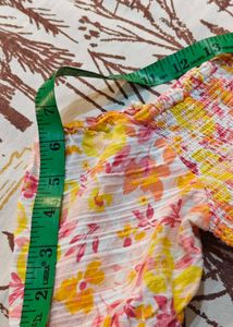 Tiered Floral Print Dress