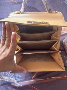 baggit Elegant Tan Handbag
