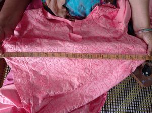 Beautiful Pink Embroidered Kurta