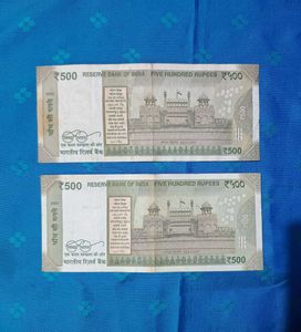 Fancy Serial Number Note 500 Rupees 2 Notes❗Sale