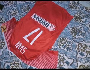 Men's Red Puma Jersey