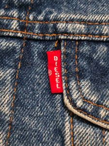 Diesel 1980s Blanket Lined Denim Trucker Jacket