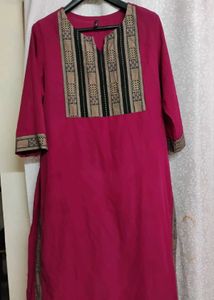 Elegant Embroidered Kurta