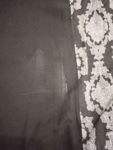 Libas Black Printed XL Kurta For Women