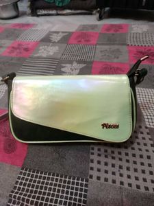 green color beautiful purse for girls