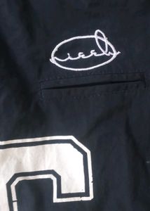 Stylish Black "96" Graphic Top