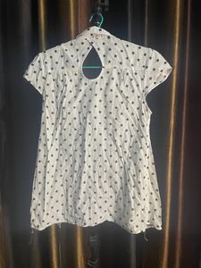 White Half Sleeve Shirt