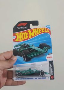 Hot Wheels Aston Martin Aramco Formula 1-F1