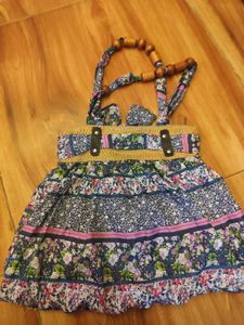 Boho Floral Straw Shoulder Bag