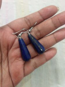 Afghanistan lapis lazuli Teardrop Earrin