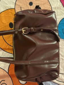 Stylish Dark Brown Handbag