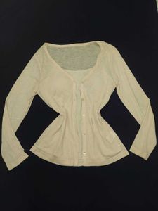 Lightweight Mesh Pink Cardigan Top
