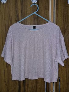 Sparkly Cropped Top