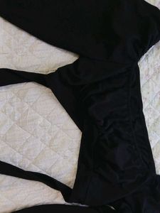 Black Wrap Top