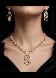 18k Gold-plated necklace set