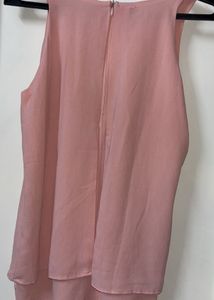 Flowy Pink Sleeveless Top