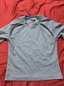 Ribbed Long Sleeve Top