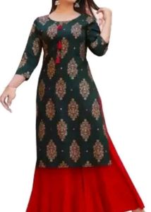 Beautiful Kurta Sharara Set Size L