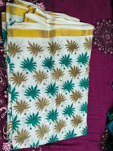 Beautiful Printed Saree paper 2time used