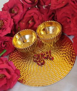 Diwali Pooja Thali Set