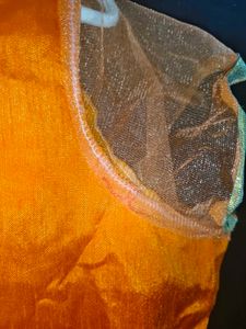 Vibrant Orange Kurta