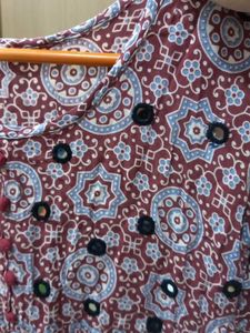 Boho Print Cotton Kurta