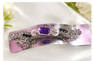 ✨ Pack of 4 Luxury Crystal Hair Clips