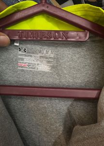 M or L size Under Armour Gray Long Sleeve