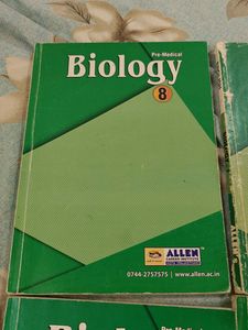 Pre-Medical Biology Books Set