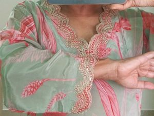 SATIN KURTA SET