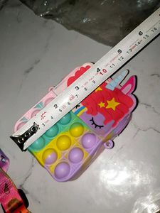 Unicorn Fidget Pop Purse