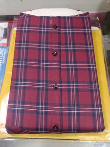 I want to sell Men Navy  Checks Full Sleeves Shirt