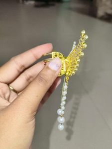 Butterfly Embellished Hair Accessory Claw Clip