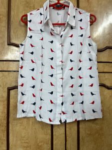 Global republic sleeveless shirt