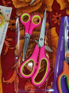 2 pcs Big And Small Stainless Steel Scissors