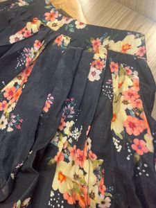 Floral Print Lehenga Choli Set