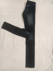 Women's Black Skinny Jeans | Trendy Washed Denim