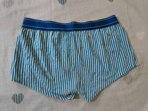 Striped Boxer Shorts with Cherries