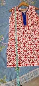 Short Knee Length Cotton Kurta